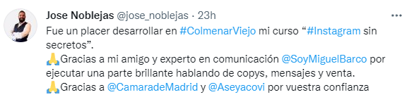 Testimonio original de José Noblejas