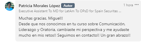 Testimonio original de Patricia Morales